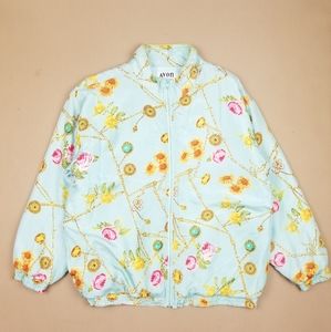 VTG 90's 00's Cute Florals Jewelry All Over Design